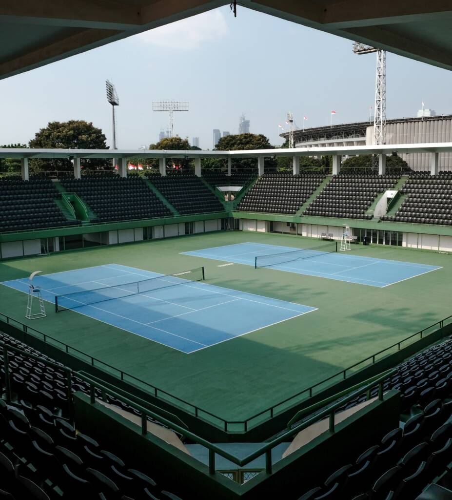Luxury tennis courts tour for you to enjoy